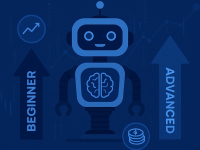 بات ترید در حال تحلیل بازار ارز دیجیتال و شناسایی اشتباهات رایج تریدرها.