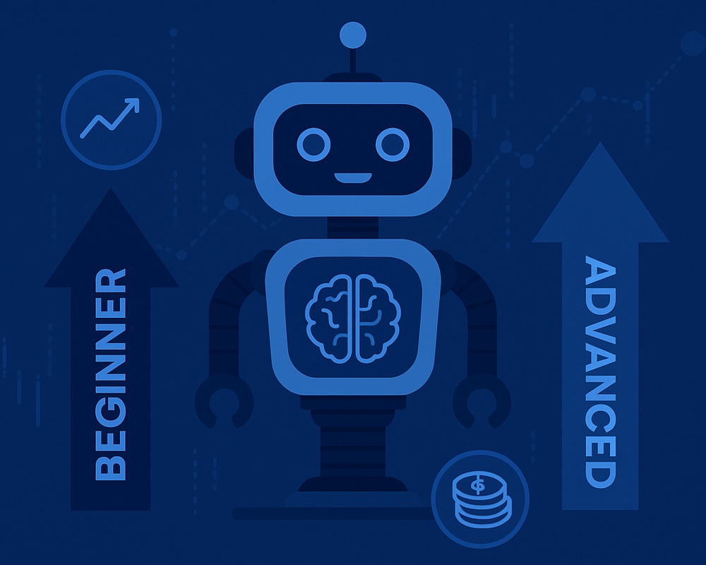 بات ترید در حال تحلیل بازار ارز دیجیتال و شناسایی اشتباهات رایج تریدرها.