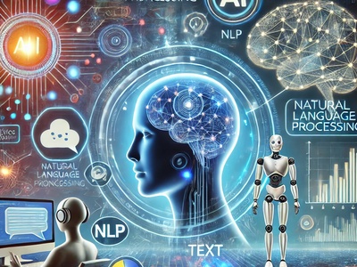 پردازش زبان طبیعی (NLP) با تعامل هوش مصنوعی و  چتبات و تحلیل متن. نمایی آیندهنگر از یک دستیار مجازی مبتنی بر هوش مصنوعی